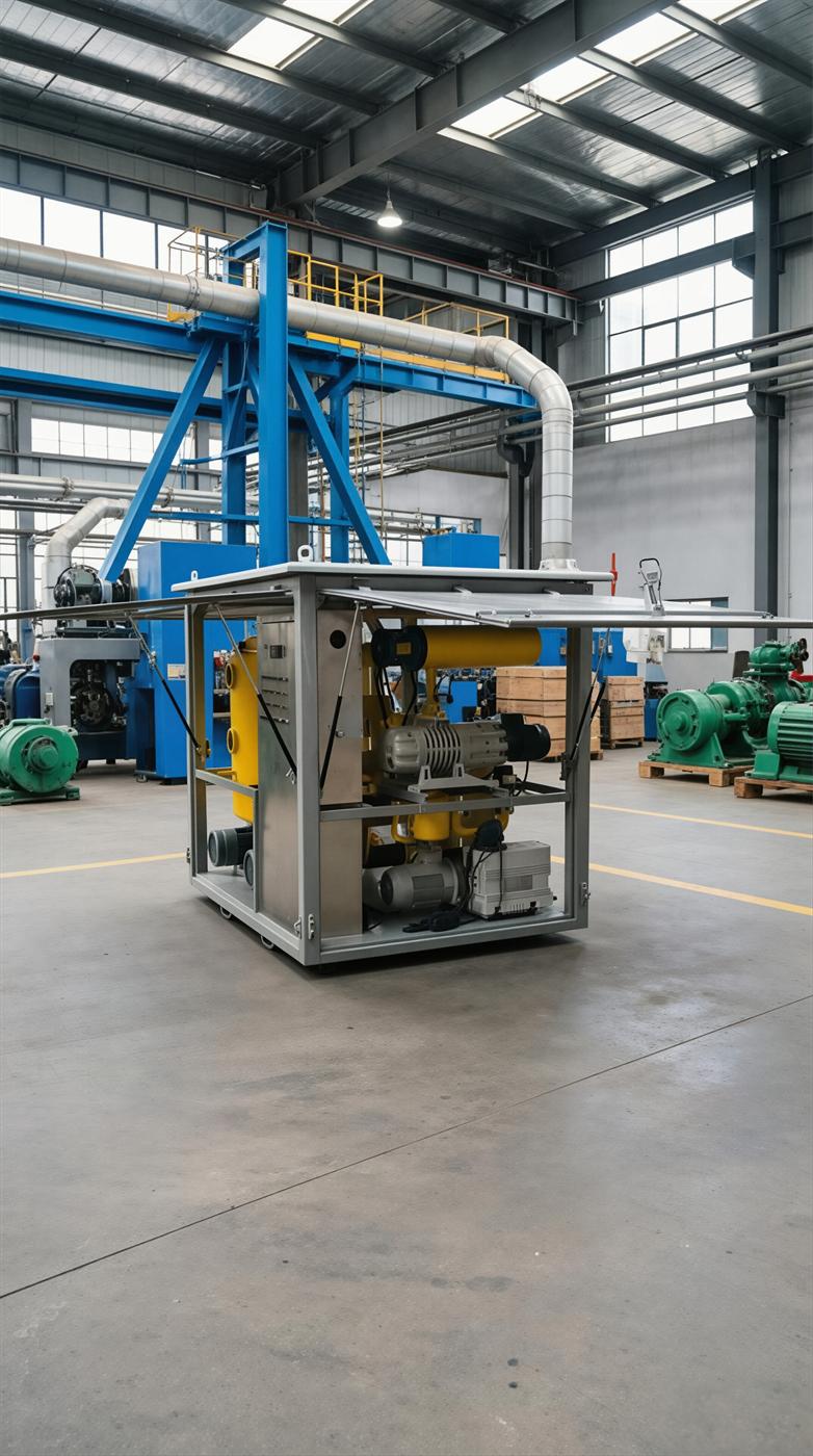 TYA-100 heated vacuum oil purifier