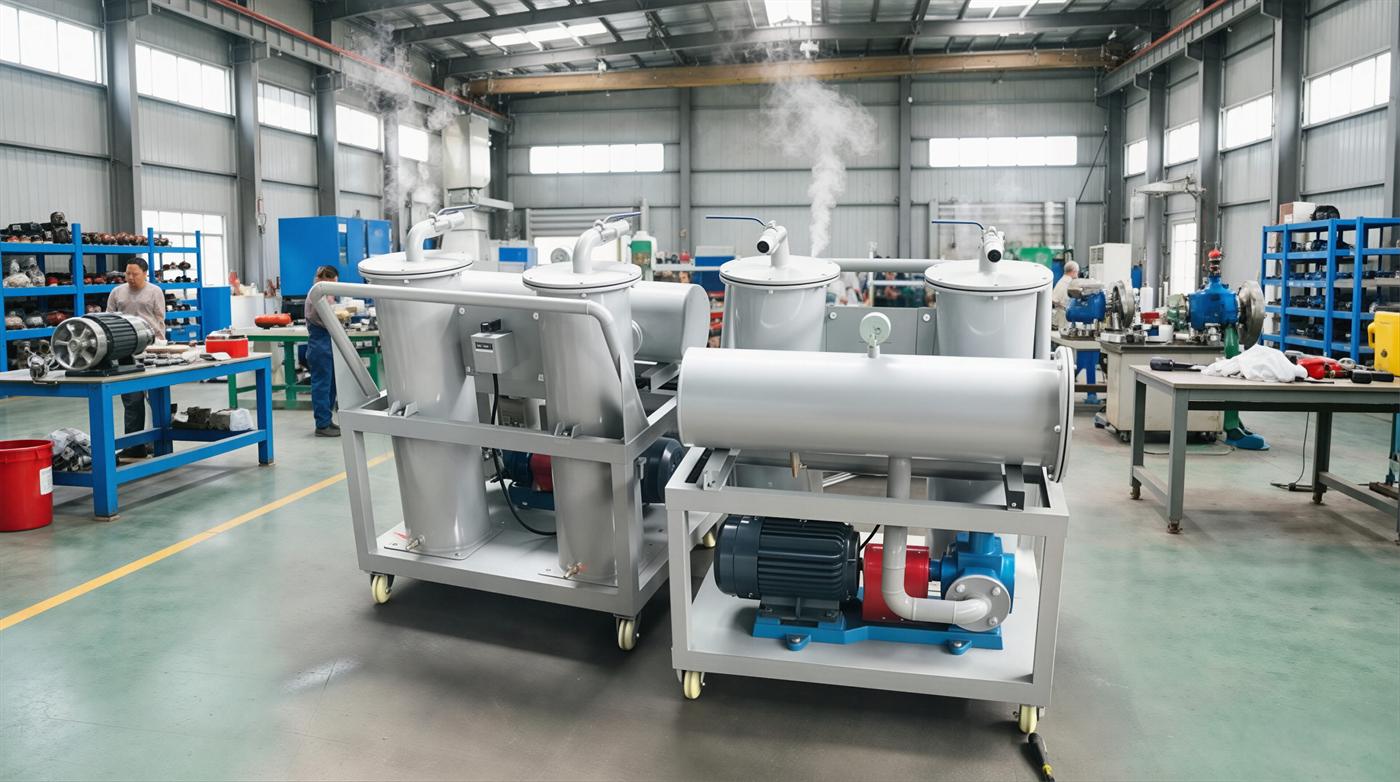 JL-50 portable filtering and oil-filling cart