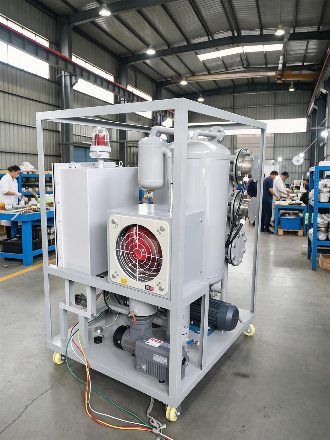 TYA-50 heated vacuum oil purifier