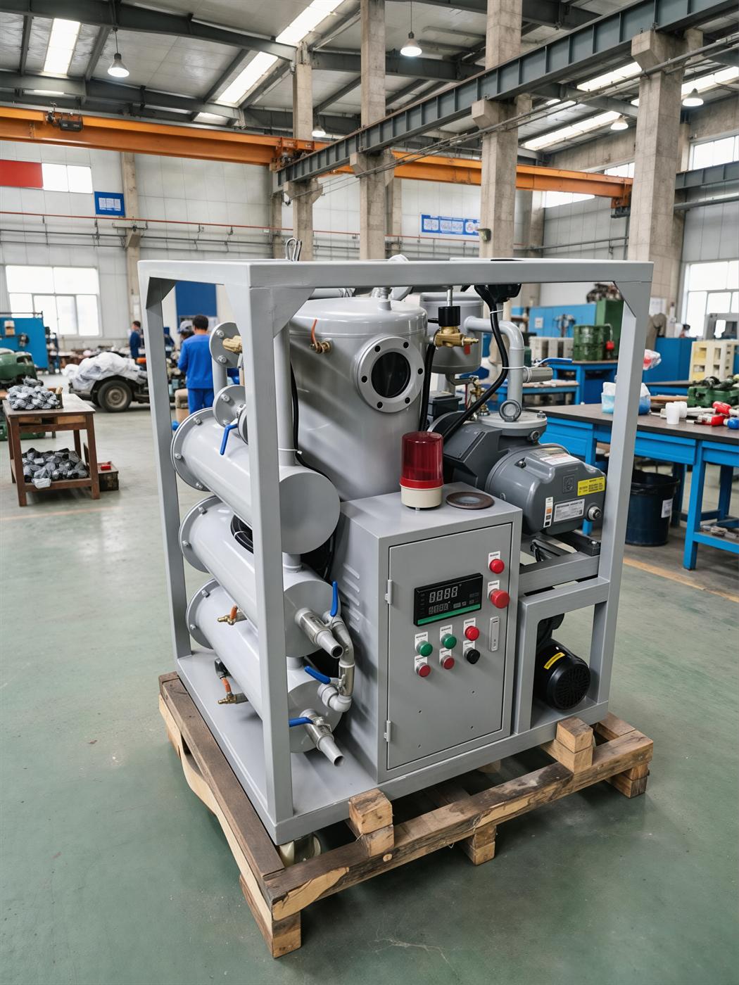 TYA-100 heated vacuum oil purifier