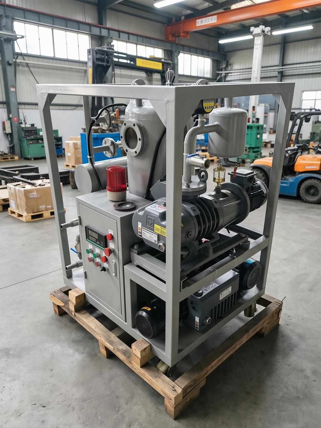 TYA-100 heated vacuum oil purifier