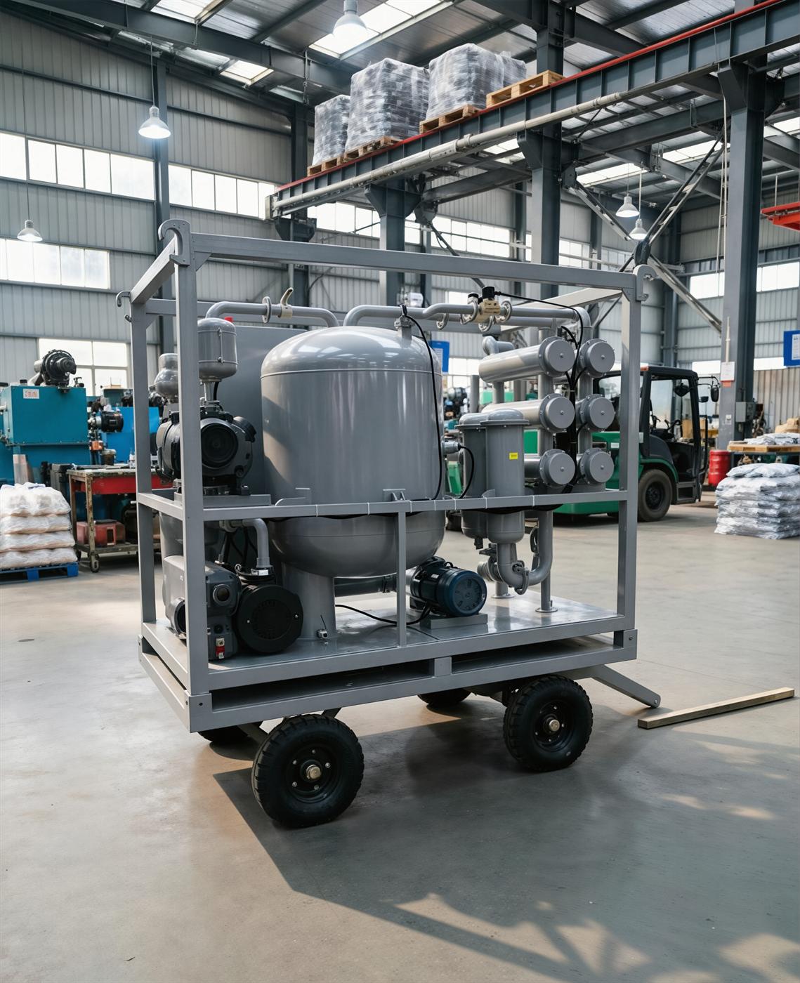 TYG-100 mobile vacuum oil purifier
